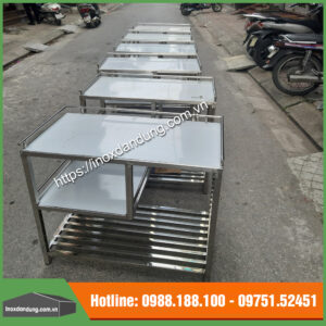 Kệ inox 304 để bếp ga cao cấp