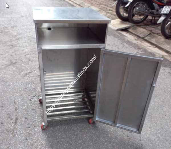 ke bep ga don co banh xe hinh anh1 | Inox dân dụng Toán Huệ