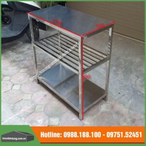 Bàn inox làm theo yêu cầu