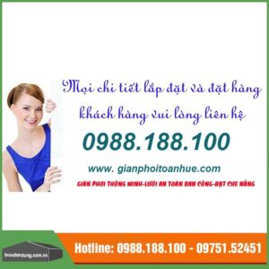 Bảng báo giá giàn phơi thông minh