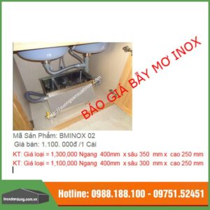 Báo giá bẫy mỡ