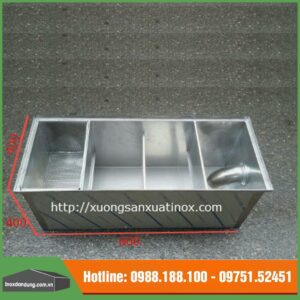 Báo giá bẫy mỡ inox