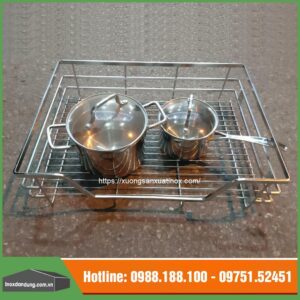 Báo giá giá úp xoong nồi tủ bếp inox 304