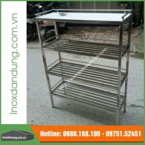 Báo giá kệ inox