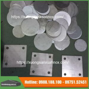 Báo giá mặt bích inox tròn