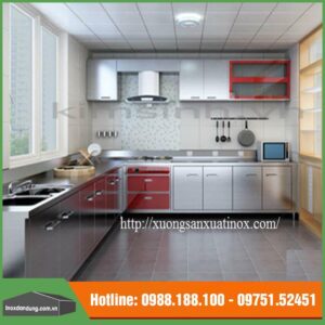 Báo giá tủ bếp inox