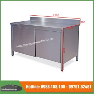 Báo giá tủ sơ chế inox