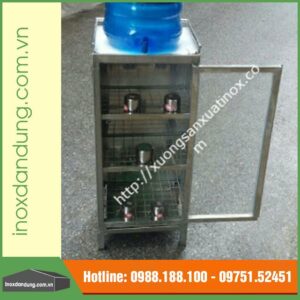 Báo giá tủ úp cốc inox
