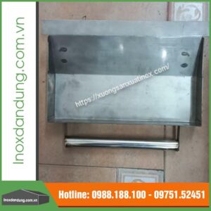 Bay cán vữa inox