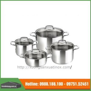 Bộ nồi inox gia đình