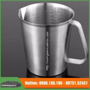 Ca inox có chia vạch