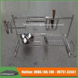 Cài dao cài thớt úp bat inox