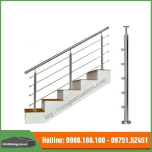 Cầu thang inox dân dụng chuyên nghiệp