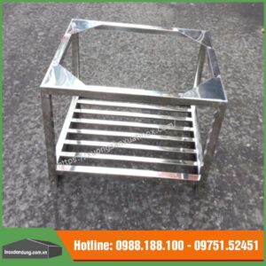 Chân để máy rửa bát inox