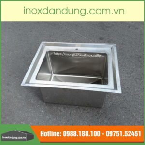Chậu âm bàn inox gia đình
