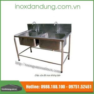 Chậu rửa công nghiệp inox