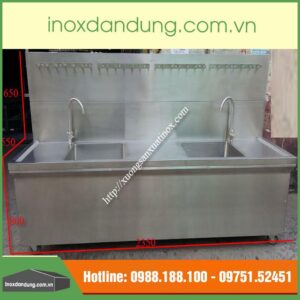 Chậu rửa inox 304 làm theo thiết kế