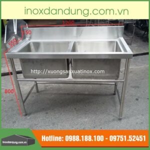 Chậu rửa inox bệnh viện
