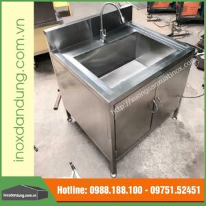 Chậu rửa inox có cánh