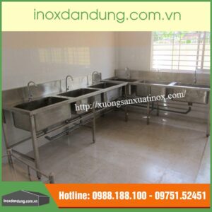 Chậu rửa inox công nghiệp