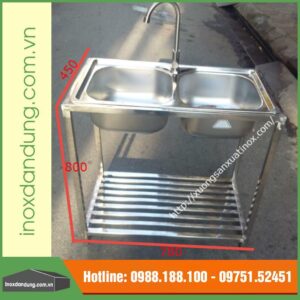 Chậu rửa inox gia đình