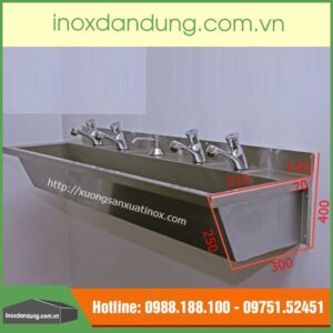 Chậu rửa inox treo tường