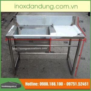 Chậu rửa nhà hàng inox