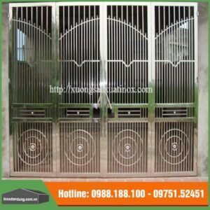 Top mẫu cổng inox đẹp mới nhất tại Toán Huệ