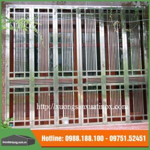 Cổng inox gia đình cao cấp