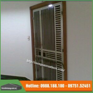 Cửa inox chung cư giá rẻ