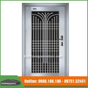 Cửa inox chung cư chuyên nghiệp