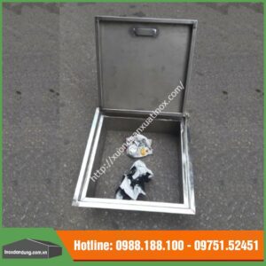 Cửa rác inox làm theo yêu cầu