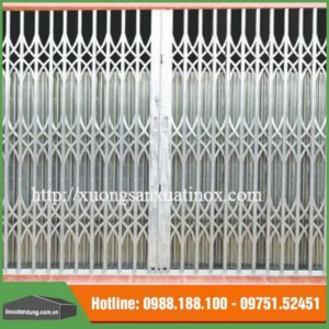Cửa xếp inox dân dụng