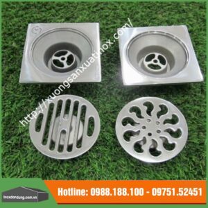 Ga thoát sàn inox nhà vệ sinh, sân vườn