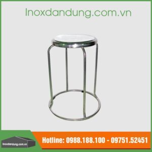 Ghế inox tròn