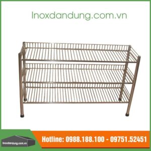 Giá để đồ inox 3 tầng