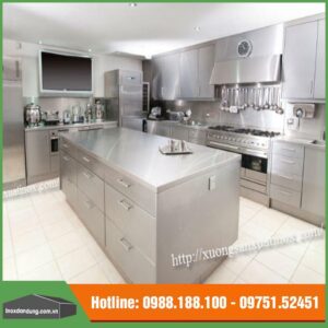 Giá tủ bếp inox