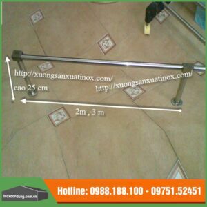 Giàn phơi bằng inox gắn trần