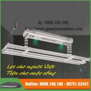 Giàn phơi thông minh điều khiển từ xa