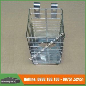 Giỏ đũa đơn inox