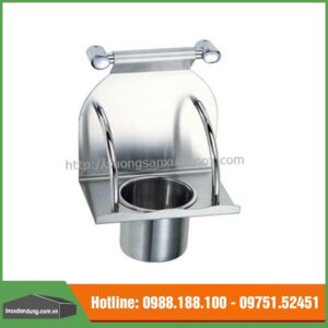 Giỏ đũa móc treo đơn Inox