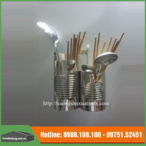 Giỏ đũa tròn inox 304