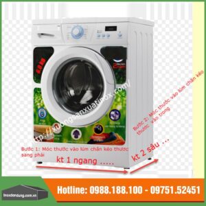 Hướng dẫn cách đo chân tủ lạnh, máy giặt