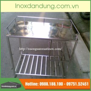 Kệ bếp ga inox