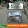 Ke bep inox lam theo thiet ke | Inox dân dụng Toán Huệ