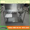 Ke chau inox 1 ho gia dinh | Inox dân dụng Toán Huệ