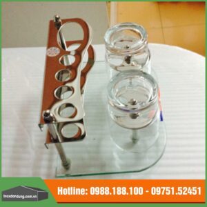 Kệ để bàn chải và kem đánh răng inox