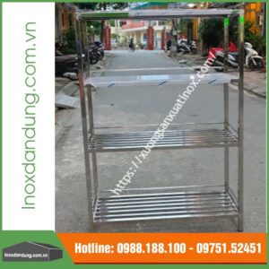 Kệ inox 4 tầng