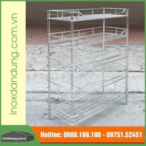 Kệ inox 5 tầng
