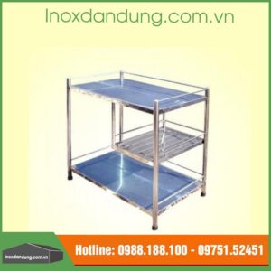 Kệ inox để bếp ga 003